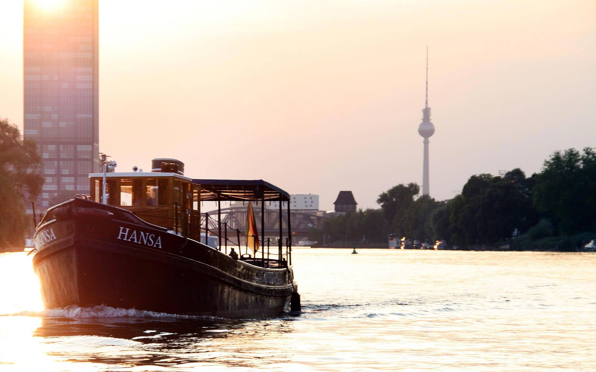 private boat trip berlin